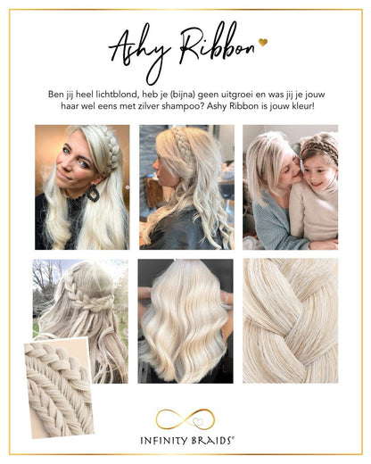Infinity Braids® - Infinity Braidies - Ashy Ribbon