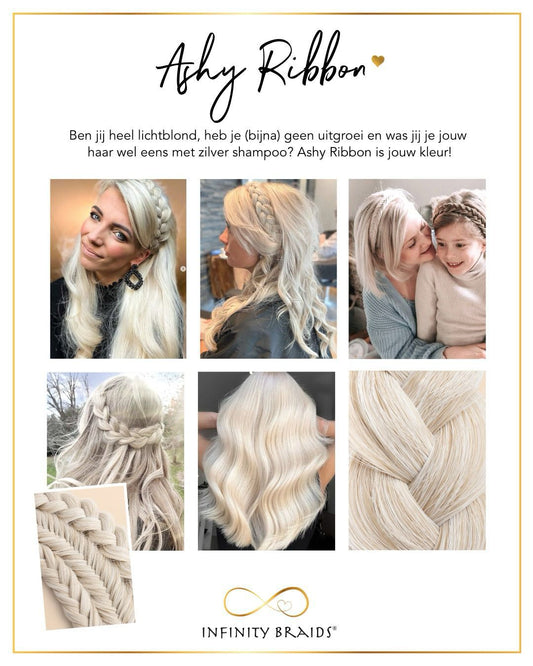 Infinity Braids® - Infinity Braidies - Ashy Ribbon
