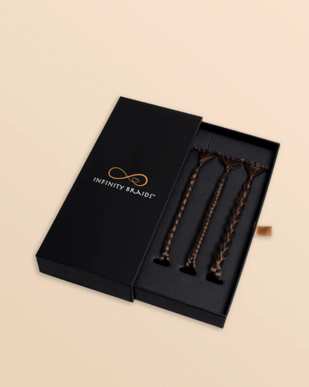 Infinity Braids® - Infinity Braidies - Iced Gold