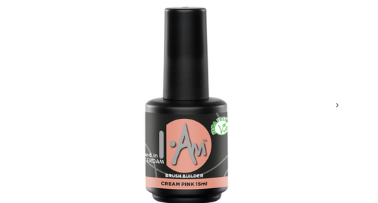 I.Am Brush Builder Cream Pink (15ml) flesje – HEMA & TPO vrije buildergel