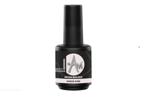 I.Am Brush Builder Sheer Pink (15ml) flesje – HEMA & TPO vrij