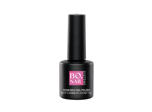 BO Soakable Gel Polish 219 Caribbean Sunset (7ml)