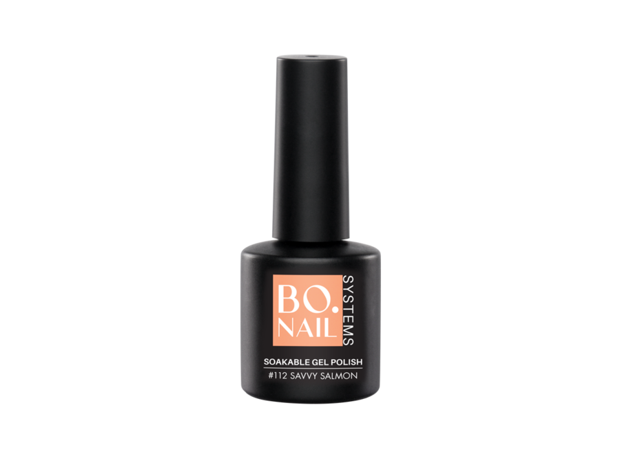 BO.NAIL Soakable Gelpolish #112 Savvy Salmon (7ml)
