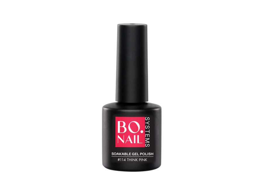 BO.NAIL Soakable Gelpolish #114 Think Pink (7ml)