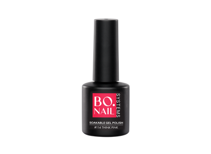 BO.NAIL Soakable Gelpolish #114 Think Pink (7ml)