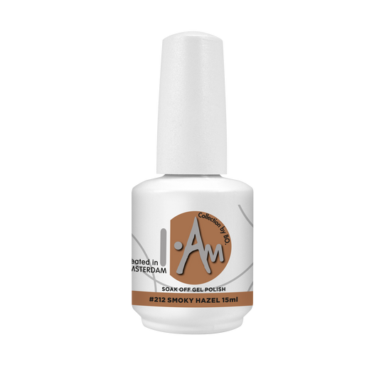 I.Am by BO 213 Cacao Dust – warme cacao nude gellak met zachte finish