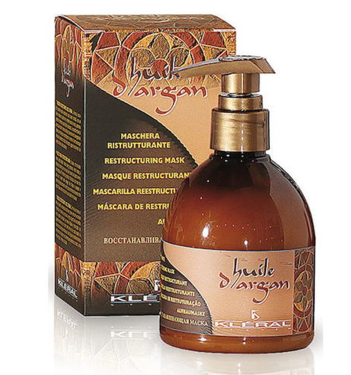 Kleral Huile D’Argan haarmasker intensief herstellend en voedend