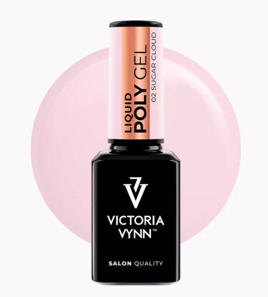 Victoria Vynn Liquid PolyGel Sugar Cloud 15 ml roze builder gel