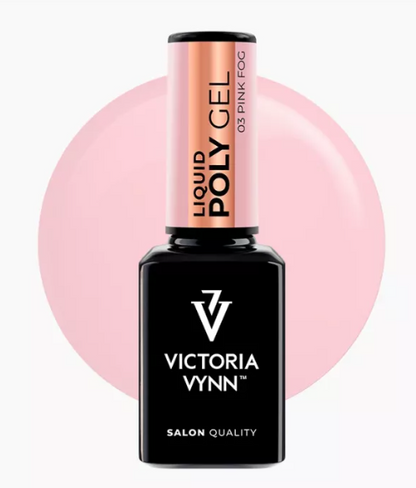 Victoria Vynn Liquid PolyGel Pink Fog 15 ml roze builder gel