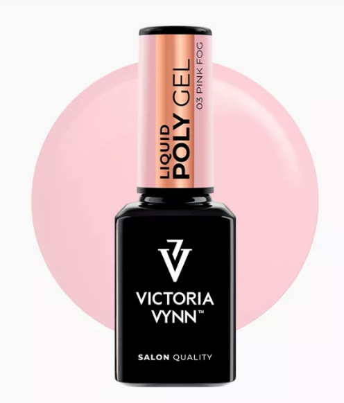 Victoria Vynn Liquid PolyGel Pink Fog 15 ml roze builder gel