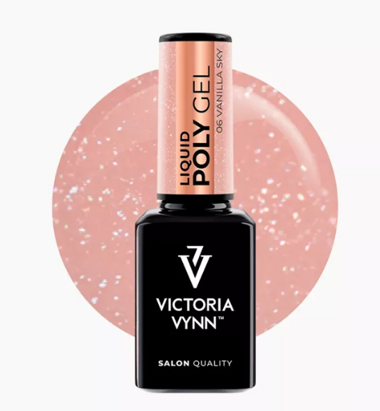 Victoria Vynn Liquid PolyGel Vanilla Sky 15 ml nude builder gel