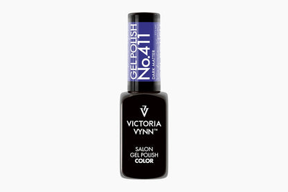 Victoria Vynn Gel Polish 411 Dark Matter – Diep paarszwart gellakflesje, HEMA-vrij soak off formule
