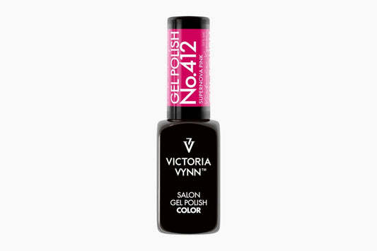 Victoria Vynn Gel Polish 412 Super Nova – Blauwe metallic gellakfles, HEMA-vrij en soak off