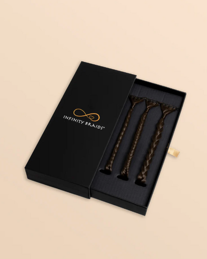 Infinity Braids® - Infinity Braidies - Mocha Chino