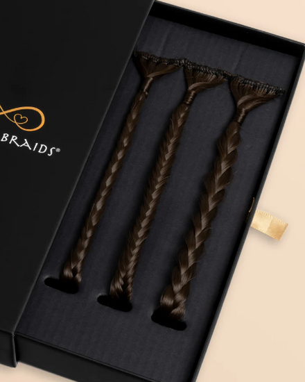 Infinity Braids® - Infinity Braidies - Mocha Chino