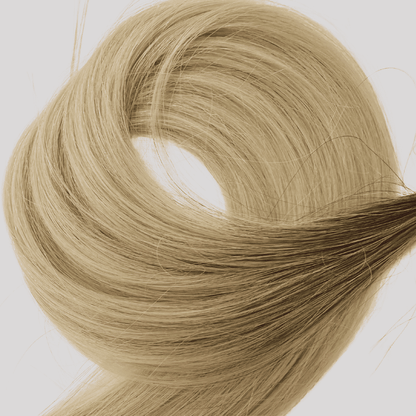 Estee Paris Hair Butterfly Weft 50 cm kleur Mix plat 01+613ash blond, roots 2