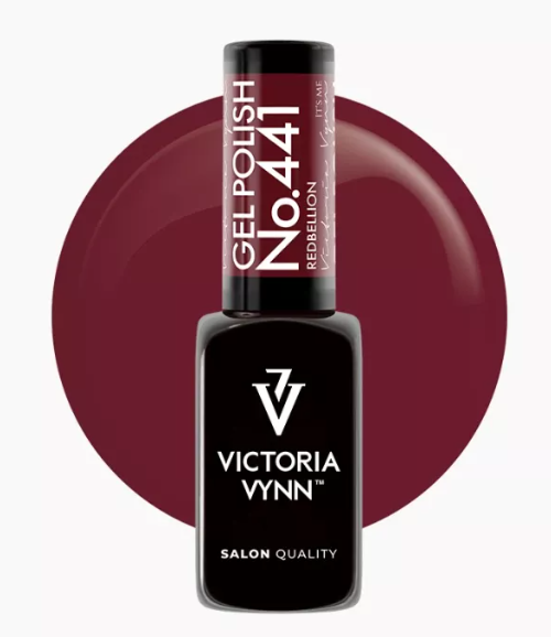 Victoria Vynn™ Salon Gelpolish 441 Redbellion – Fel Rode Gellak 8ml ✅ HEMA-vrij • ✅ TPO-vrij • ✅ Di-HEMA-vrij