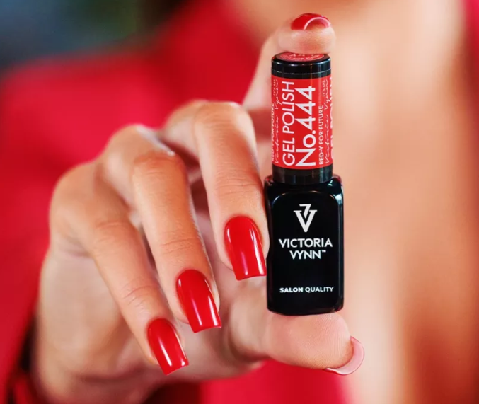 Victoria Vynn™ Salon Gelpolish 444 Red-y for Future – Moderne Rode Gellak 8ml✅ HEMA-vrij • ✅ TPO-vrij • ✅ Di-HEMA-vrij