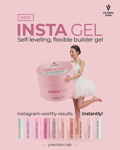 Victoria Vynn Insta Gel 08 Hero Spark 40ml Builder Gel ✅ HEMA-vrij • ✅ TPO-vrij • ✅ Di-HEMA-vrij