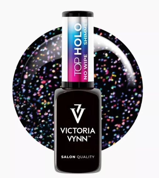 Victoria Vynn™ Shimmer Holo No Wipe Top – Holografische Topcoat 8ml